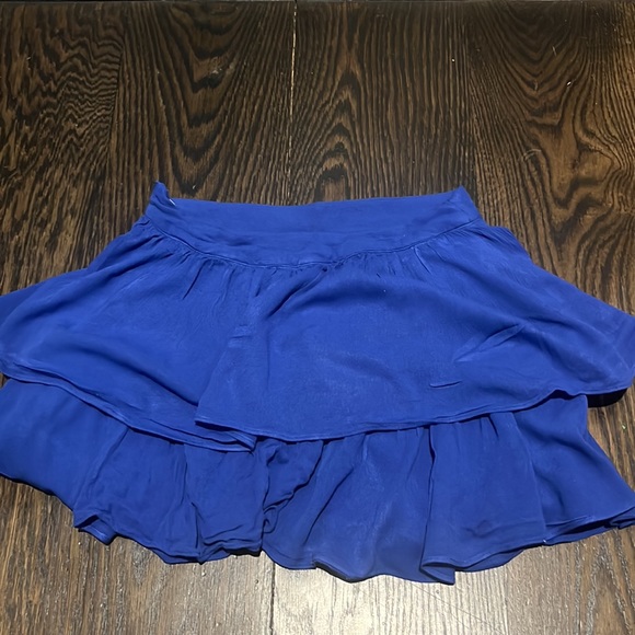Becky Ruffle Tier Skirt in Cobalt superdown size xs - Picture 5 of 5